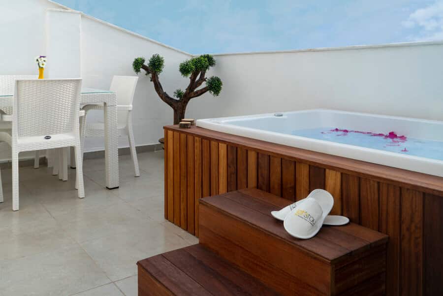 Zimmer mit Whirlpool