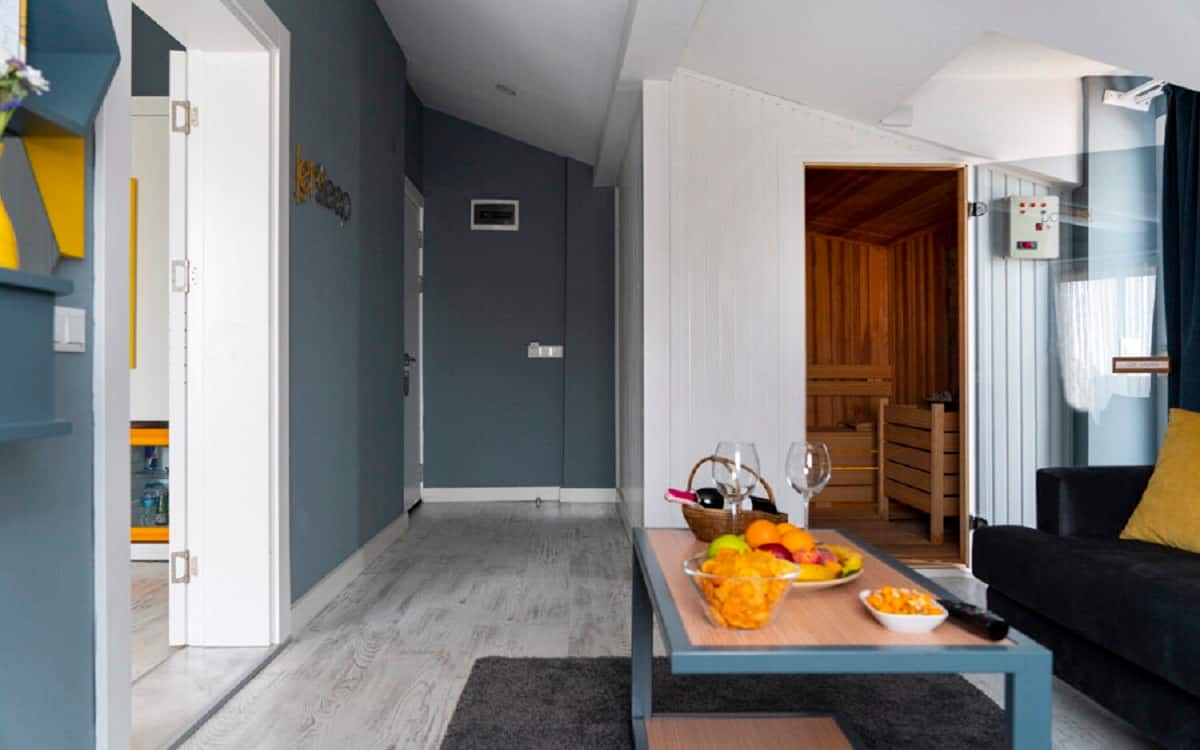 Zimmer mit Sauna und Whirlpool