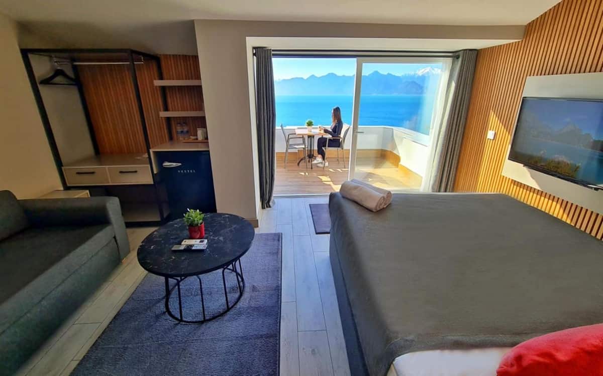 Terrassenzimmer, Meerblick