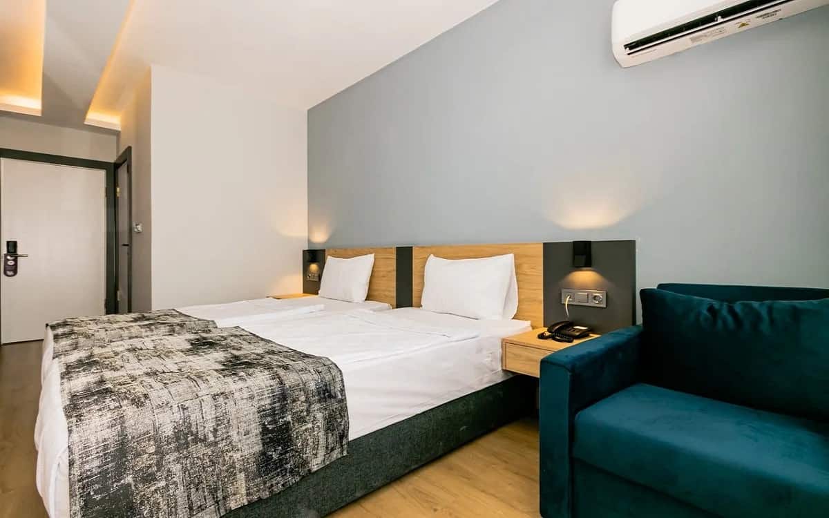 Zweibettzimmer, Meerblick
