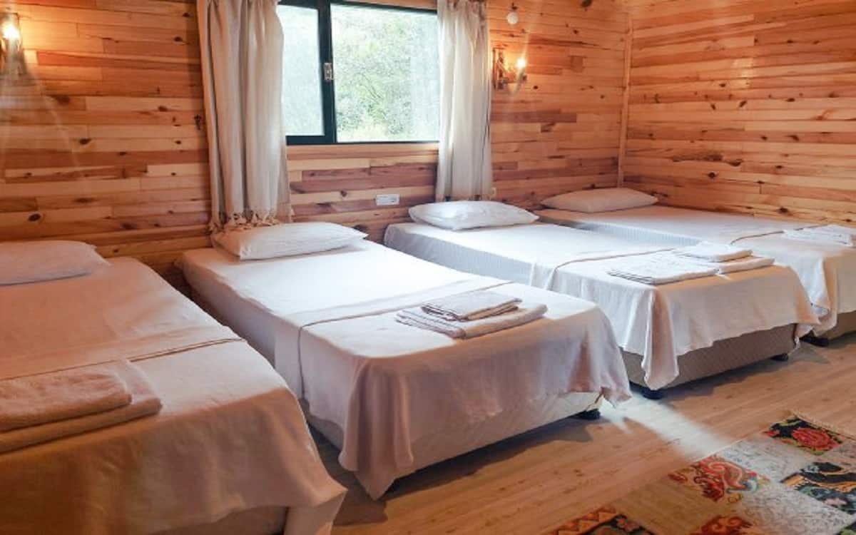 Vierbett-Bungalow