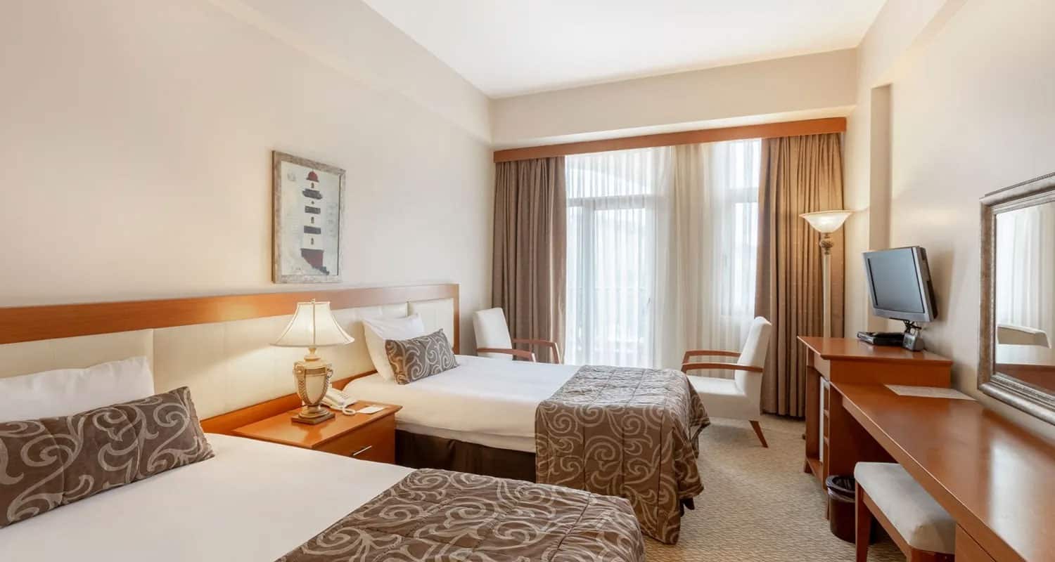 Doppelzimmer mit getrennten Betten