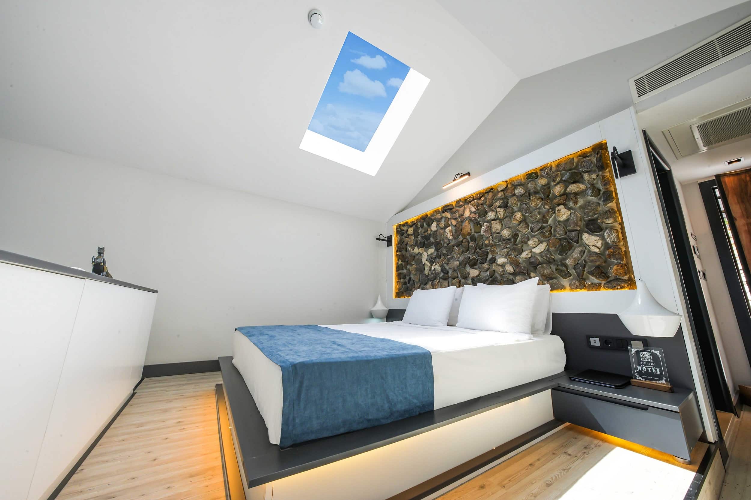 Chambre avec jacuzzi, vue sur la mer