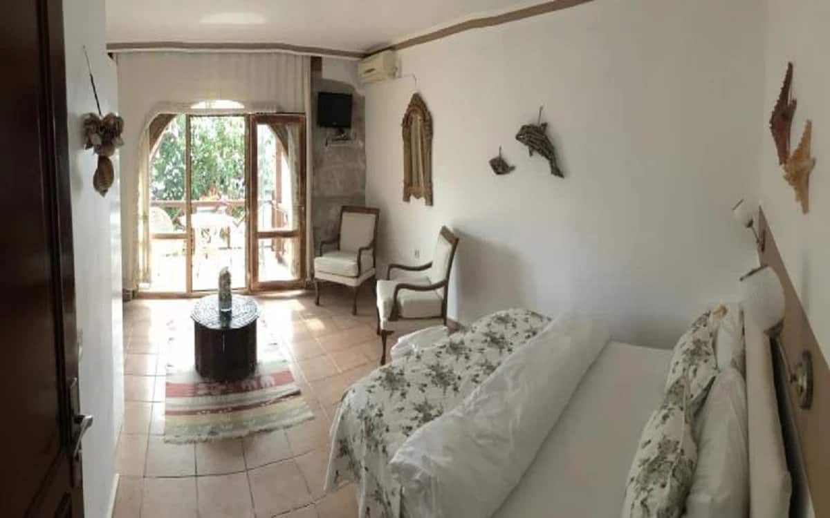 Chambre, vue sur la mer