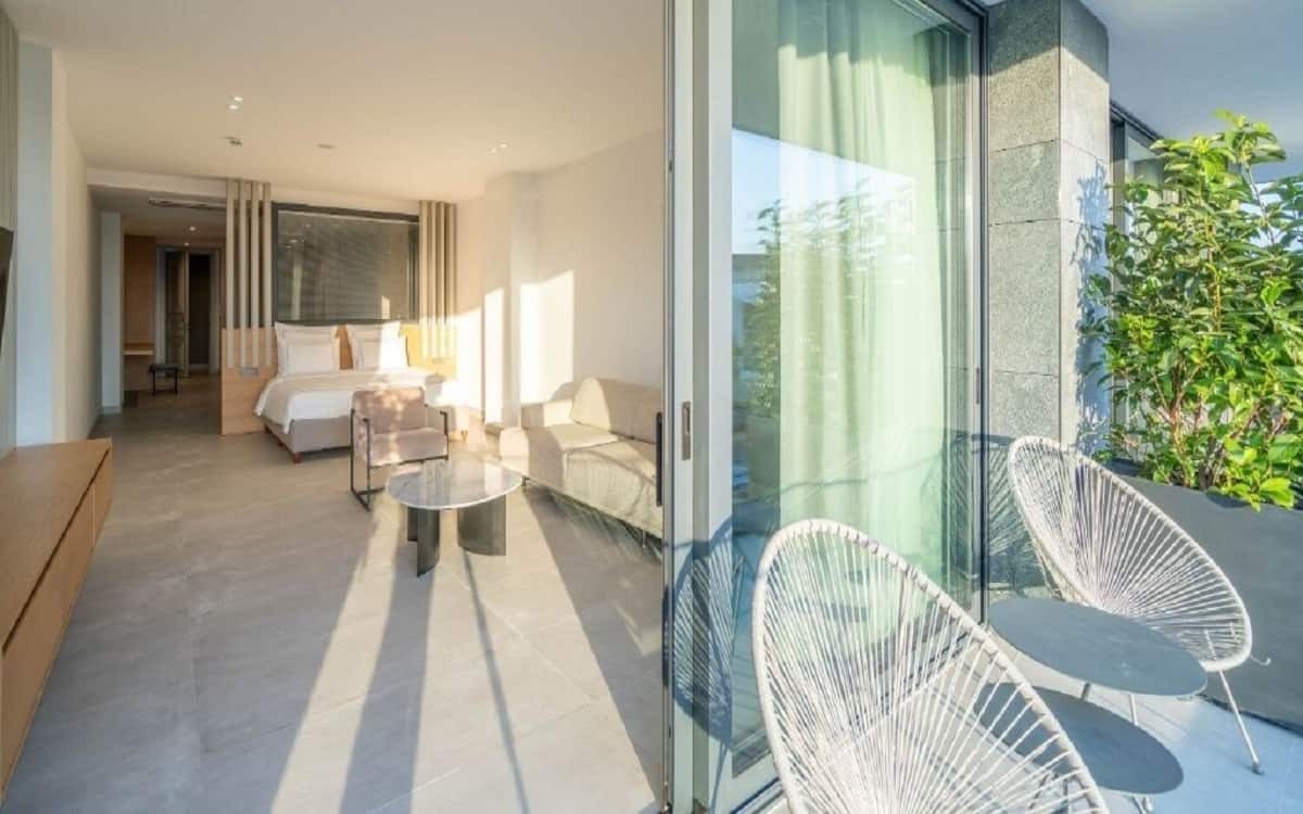 Zimmer, Gartenblick