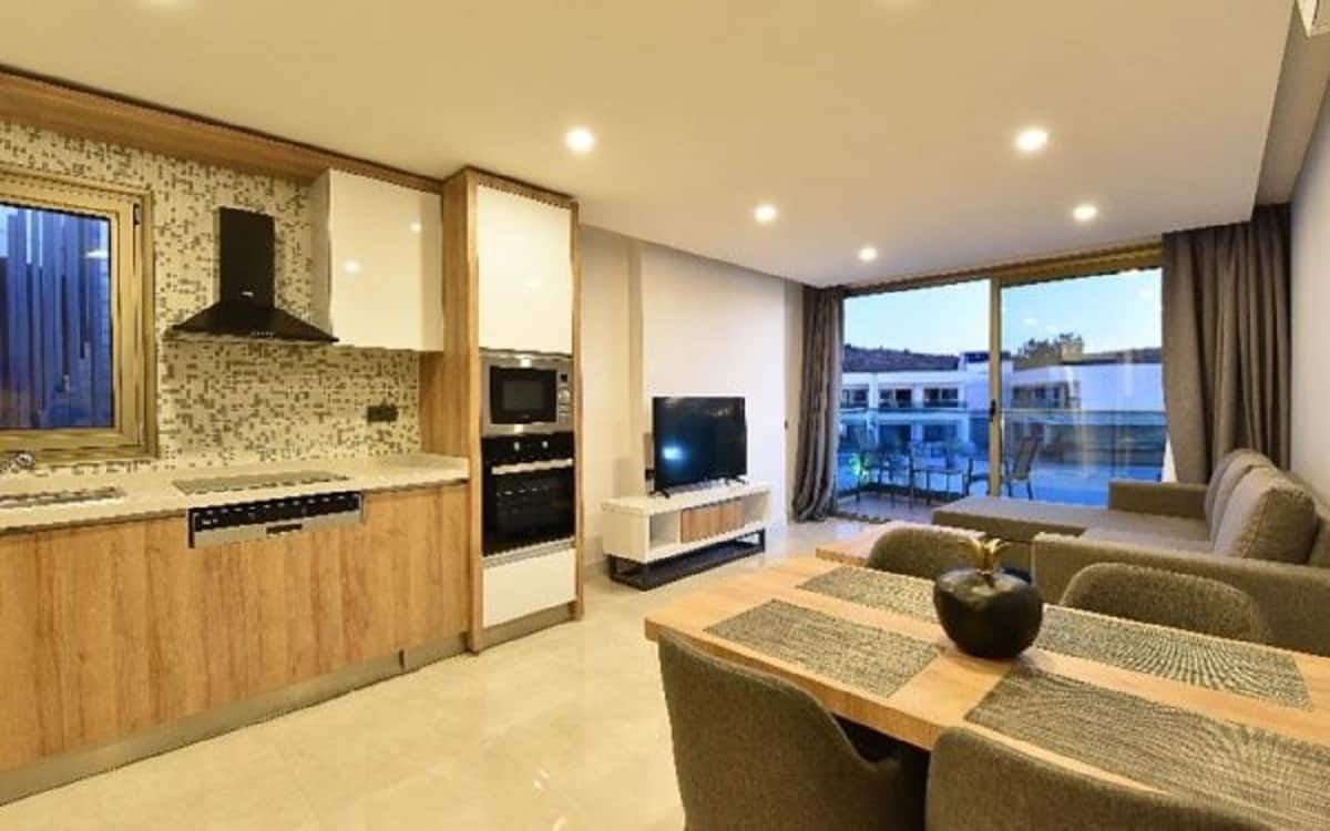 Lux-Apartment 1+1, Poolblick oder Gartenblick