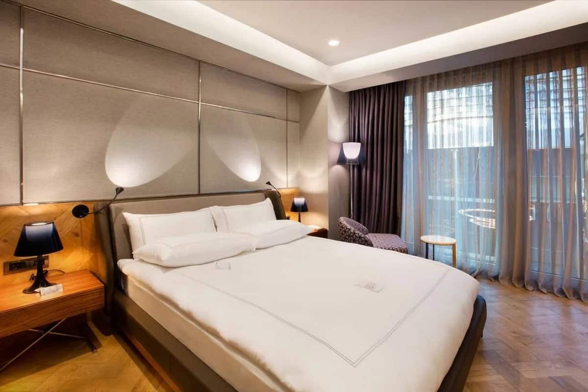 Zimmer, Atriumblick
