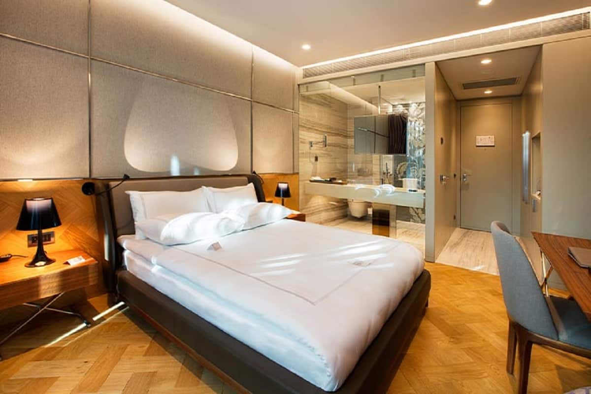 Zimmer, Atriumblick