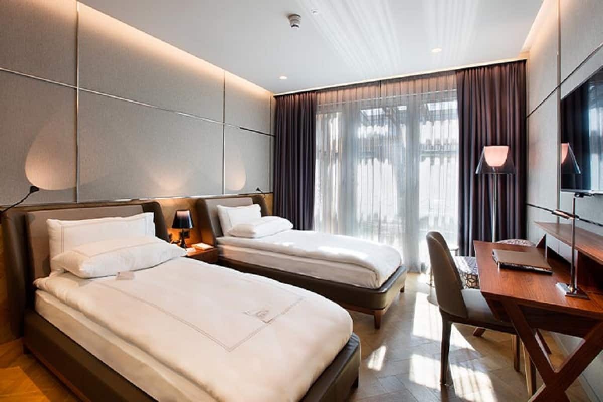 Zimmer, Atriumblick