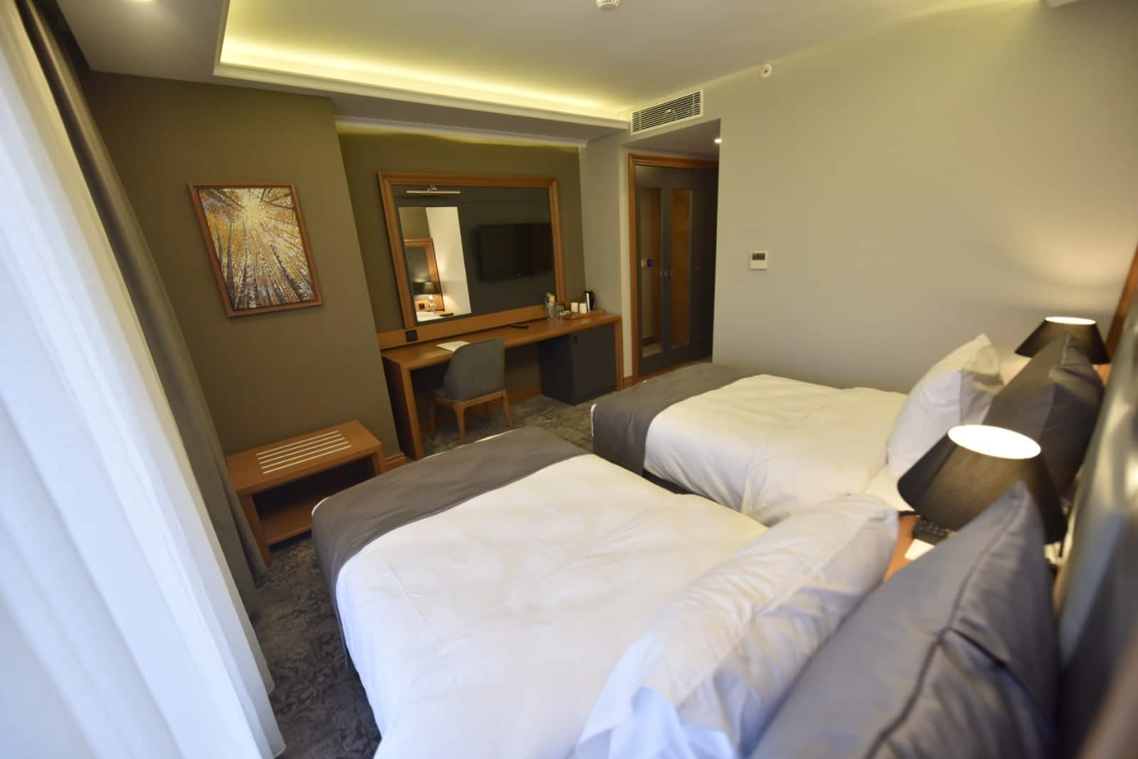 Doppelzimmer mit getrennten Betten