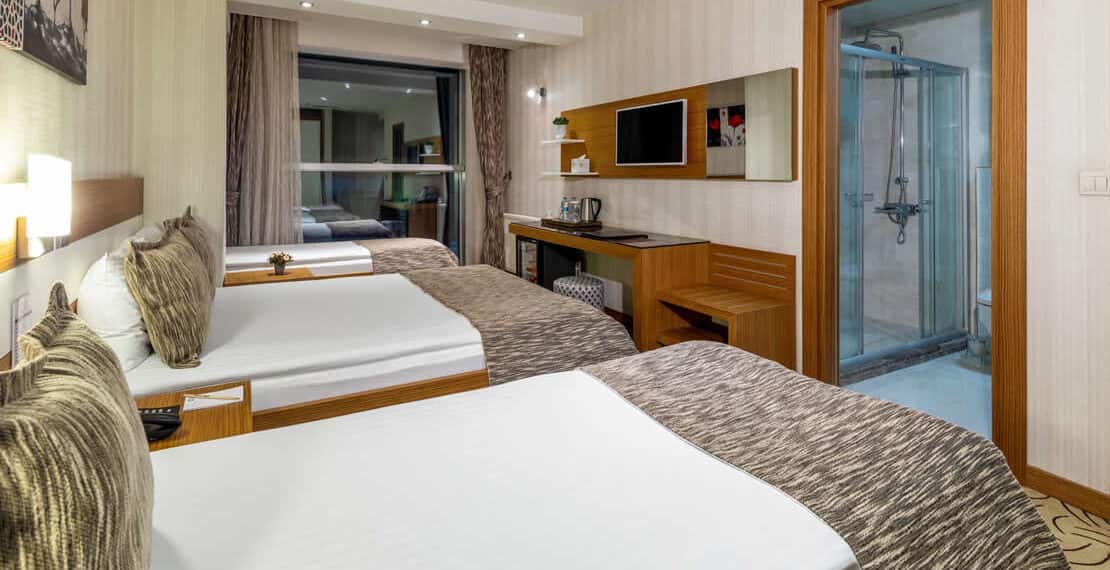 Dreibettzimmer