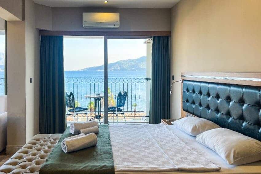 Chambre standard avec vue sur la mer
