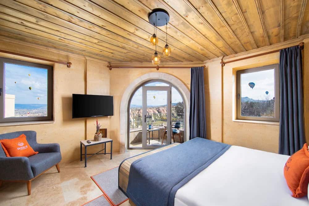 Deluxe-King-Zimmer mit Balkon
