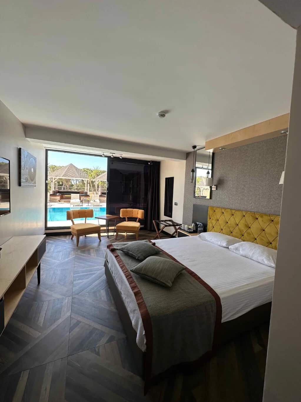 Standard-Zimmer, Poolblick