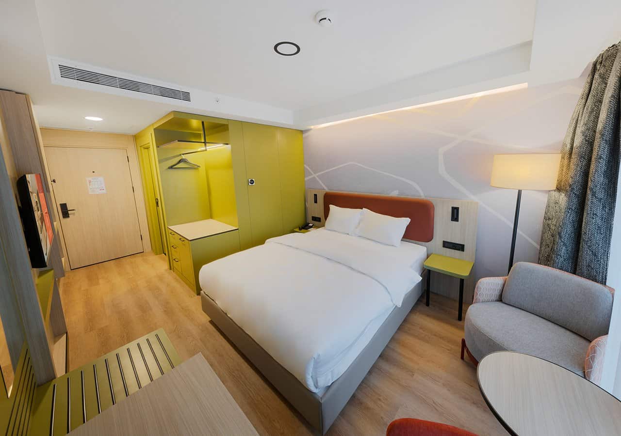 Standard-King-Zimmer, Stadtblick