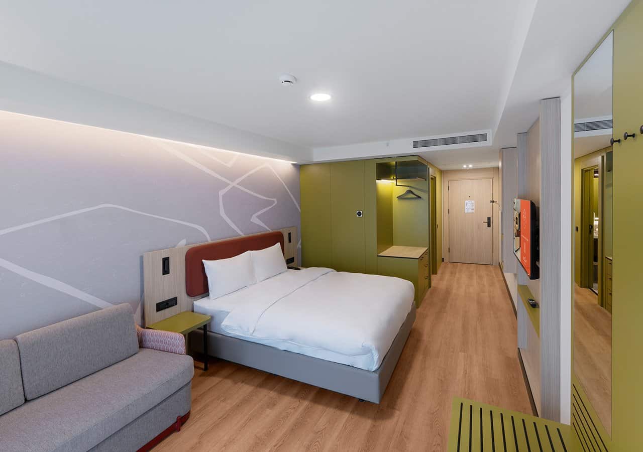 Deluxe-King-Zimmer, Stadtblick
