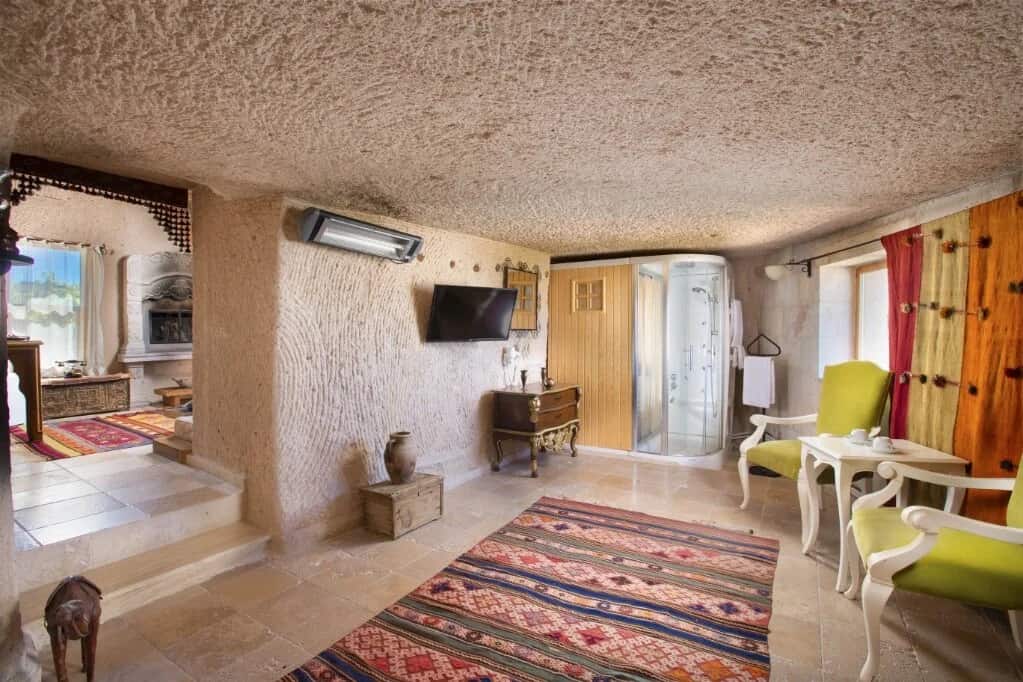 Imperial-Höhlensuite mit Balkon und Ballonblick