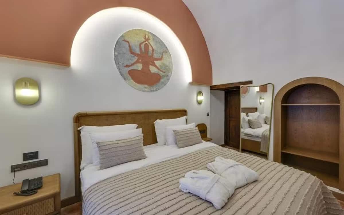 Deluxe-Doppelzimmer 1, Innenhofblick