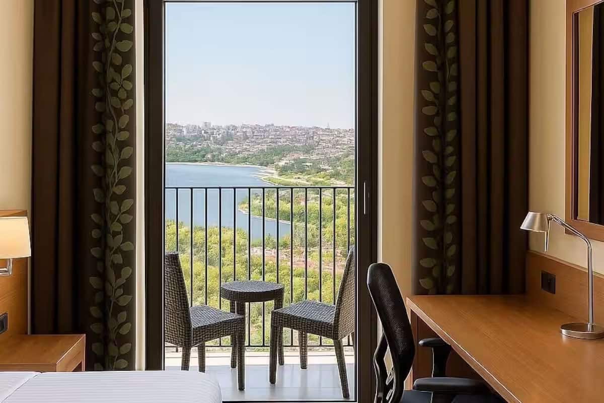 King-Zimmer mit Terrasse