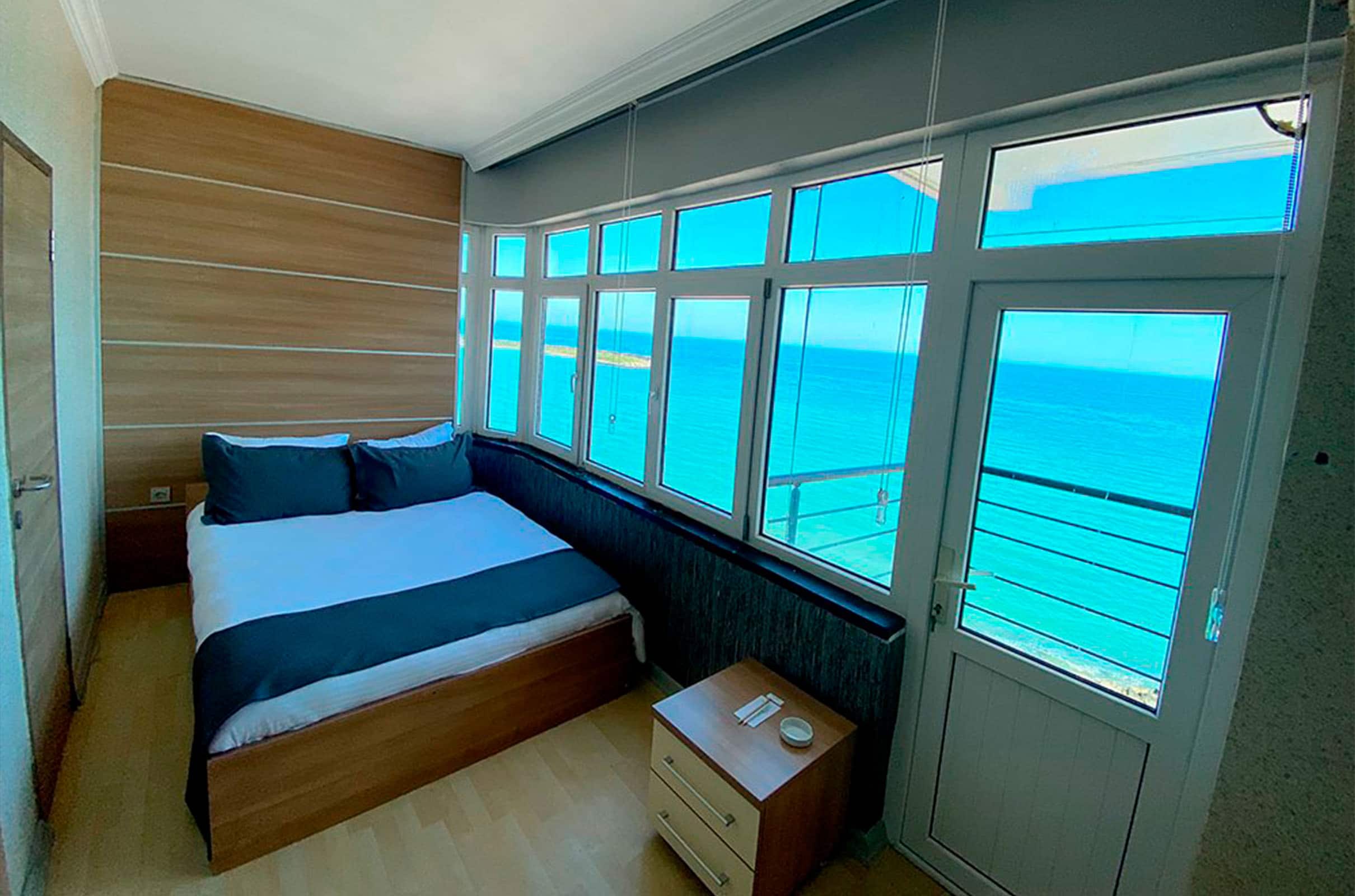 Standard-Zimmer, Meerblick