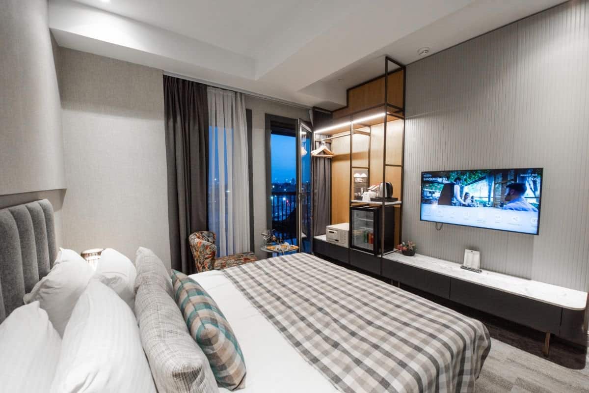 Standard-Doppelzimmer mit Balkon
