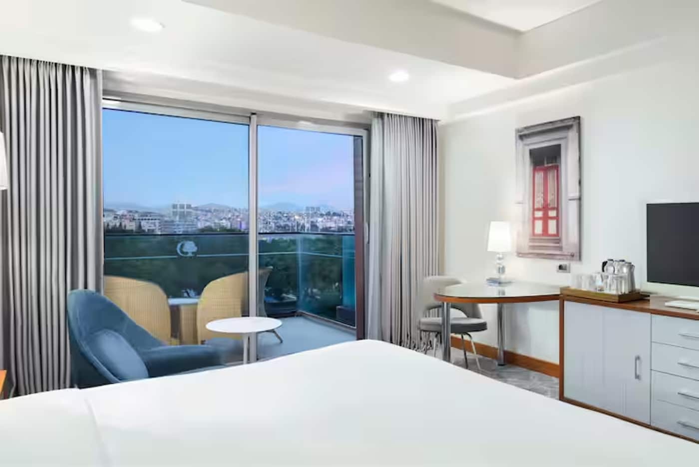 Nichtraucher-King-Zimmer, Meerblick und Stadtblick
