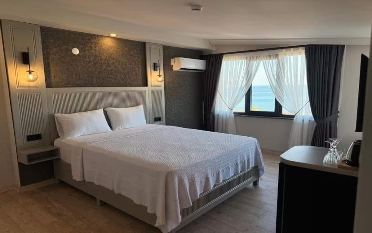 Komfort-Zimmer mit Whirlpool, Meerblick (Doppelzimmer)