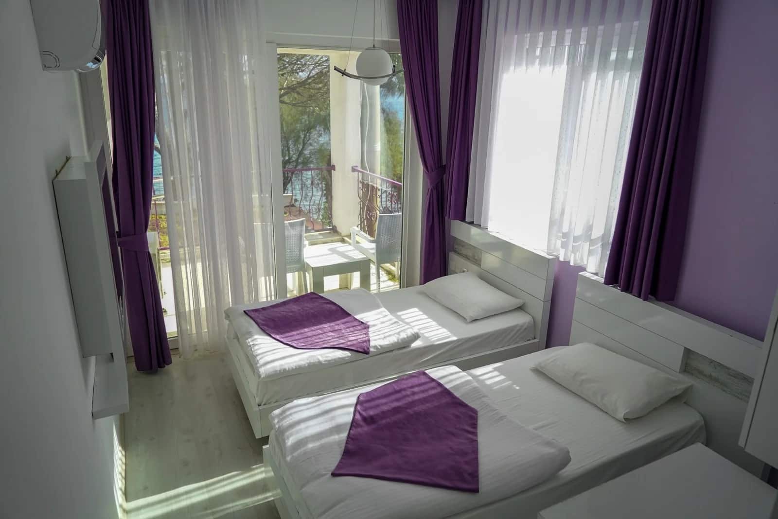 Zimmer mit 2 Betten, Meerblick