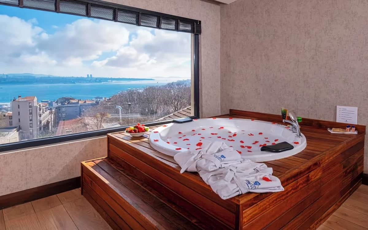 King-Suite mit Meerblick