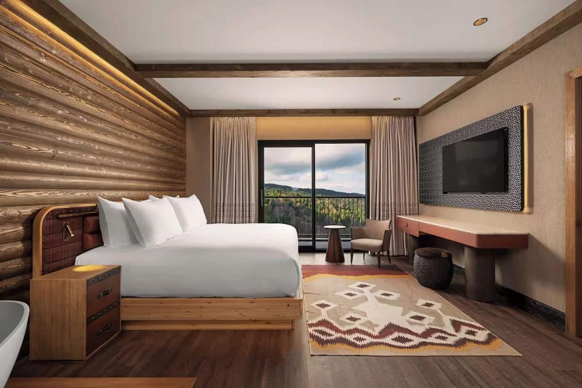 Suite, 1 Kingsize-Bett und Schlafsofa, Balkon, Bergblick
