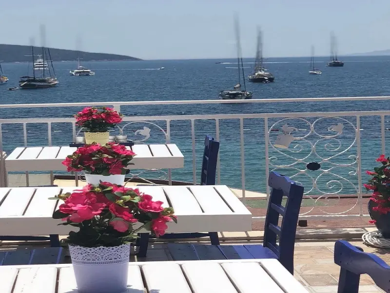White and Blue Bodrum Hotel 12