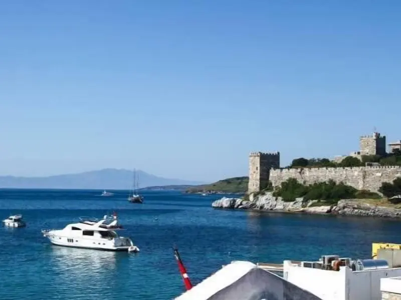 White and Blue Bodrum Hotel 3