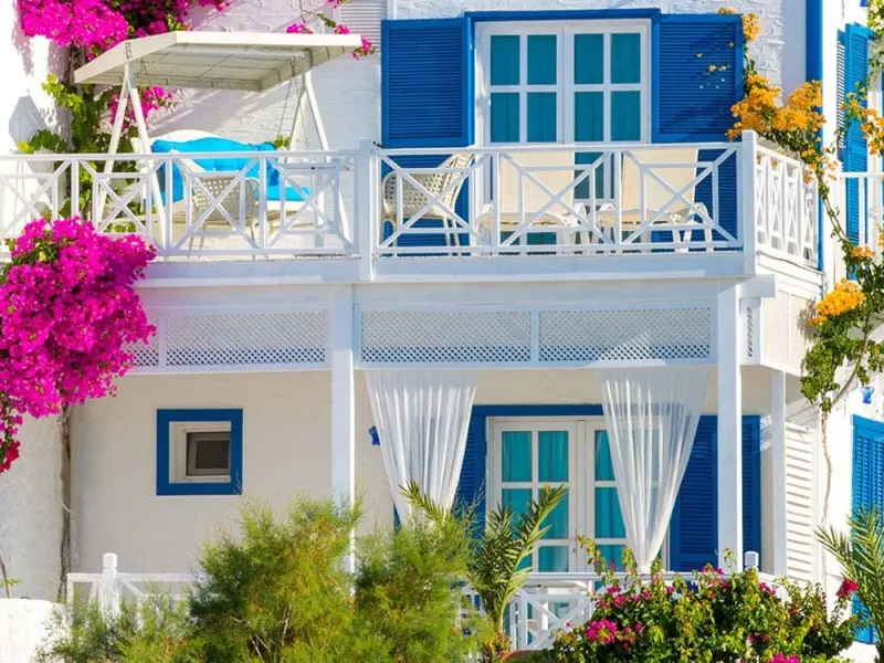 Otel Mavi Beyaz 1