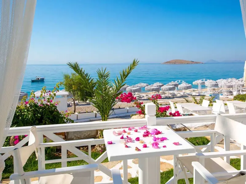 Otel Mavi Beyaz 5