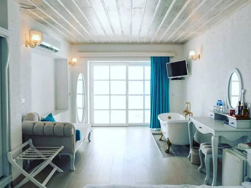 Otel Mavi Beyaz 7
