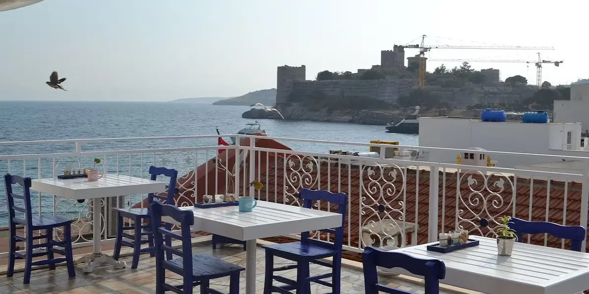White and Blue Bodrum Hotel