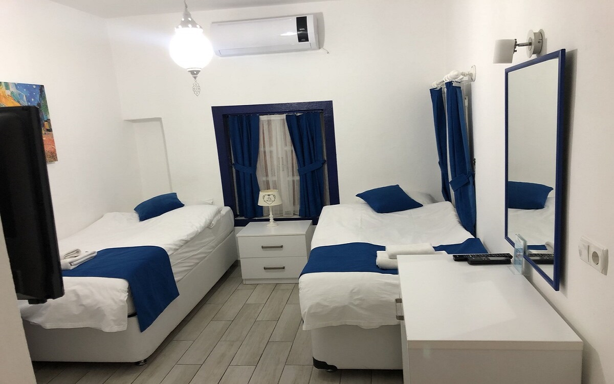 White and Blue Bodrum Hotel 4