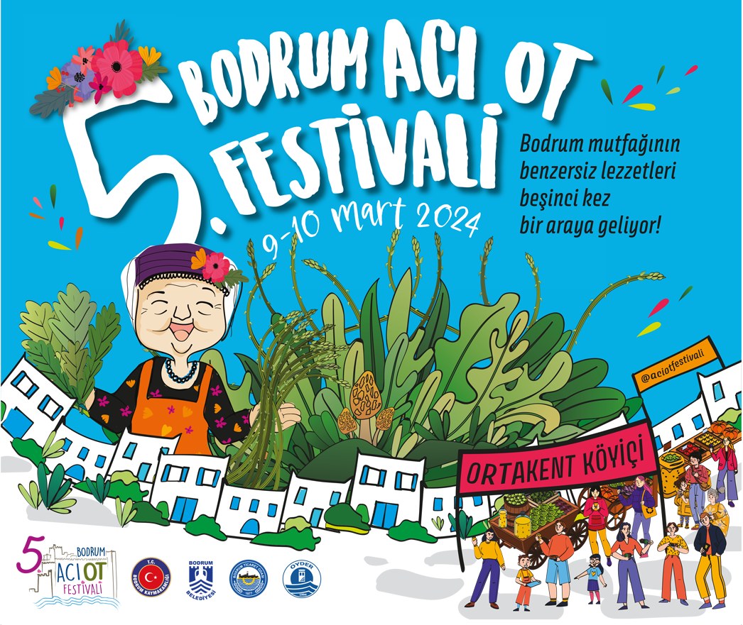 Bodrum Acı Ot Festivali bu yıl 9-10 Mart 2024 tarihlerinde gerçekleştirildi